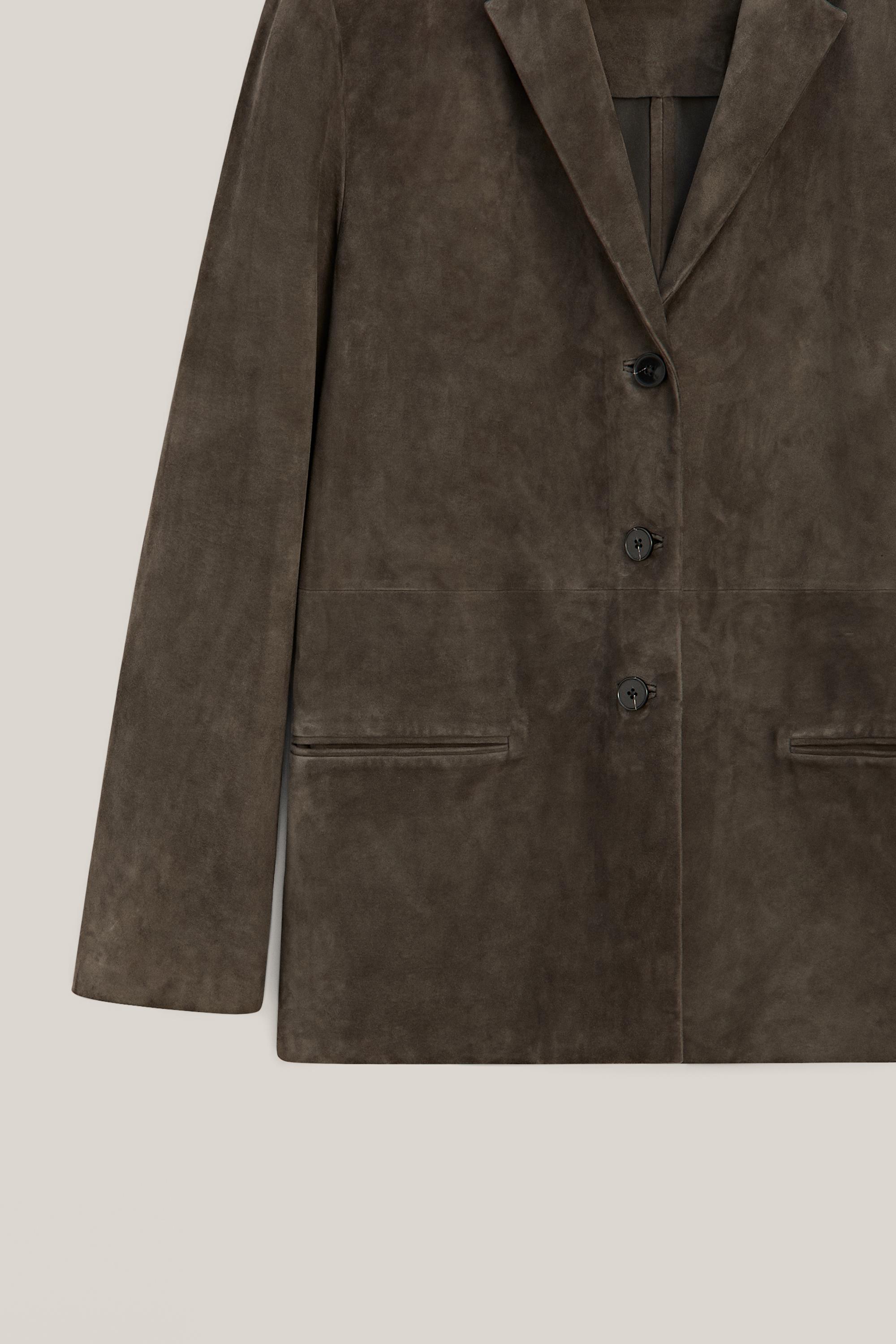 100% suede leather blazer - LIMITED EDITION